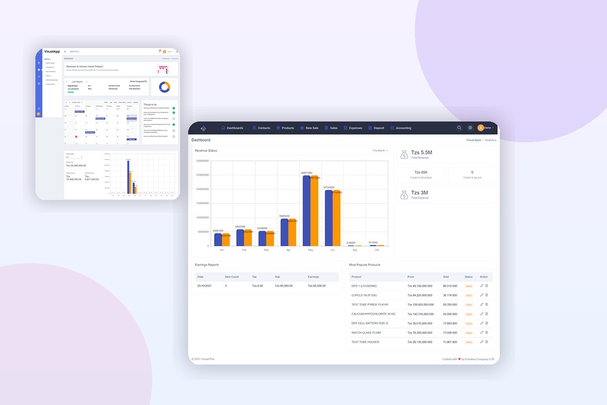 Finance dashboard